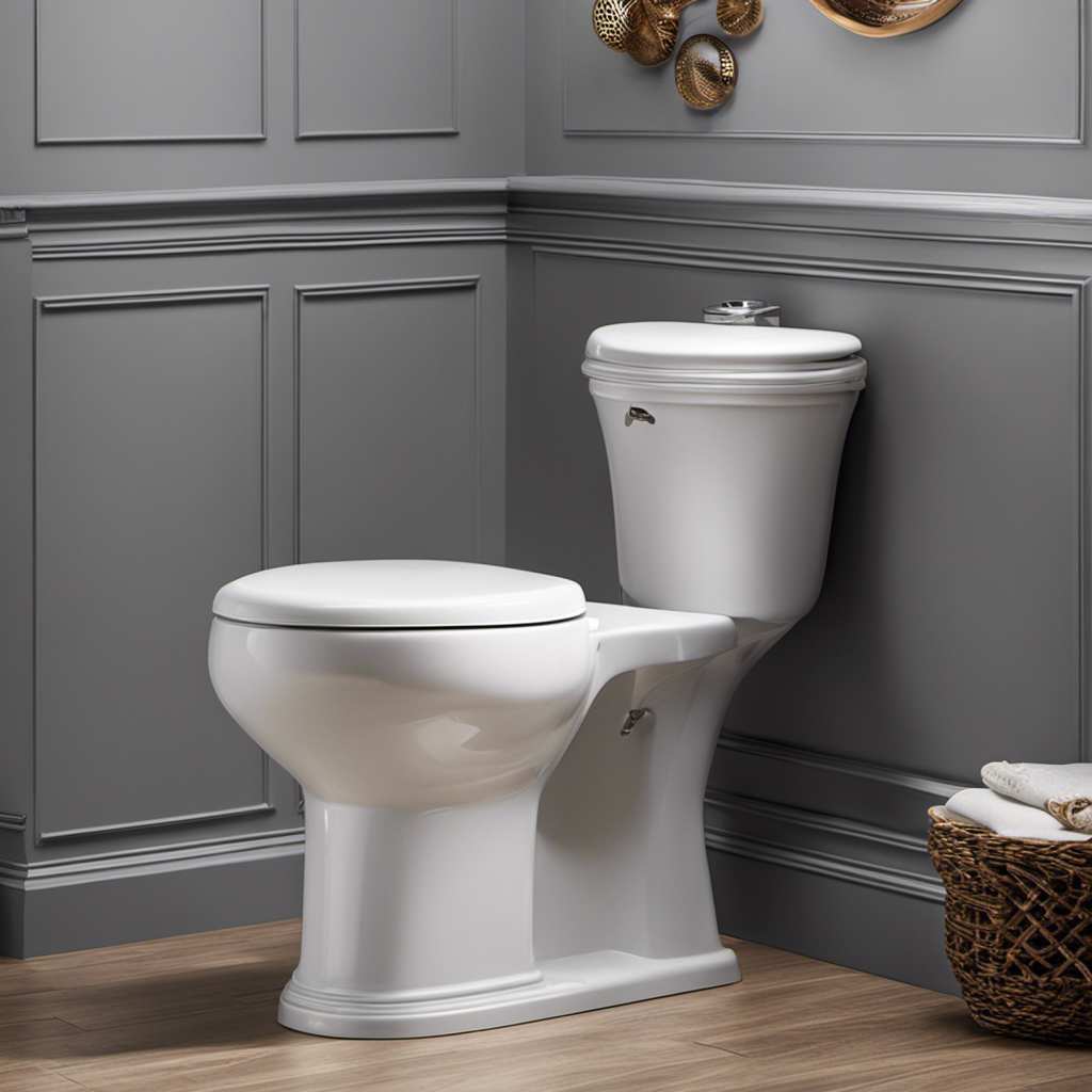 An image showcasing a variety of comfort height toilets with different shapes, heights, and designs