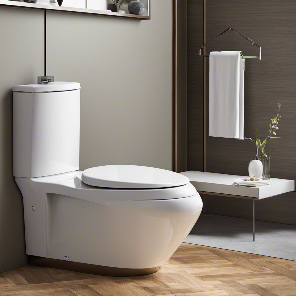 An image that showcases various toilet seats in different sizes and shapes, capturing their dimensions, from elongated to round, with measurements and dimensions clearly visible