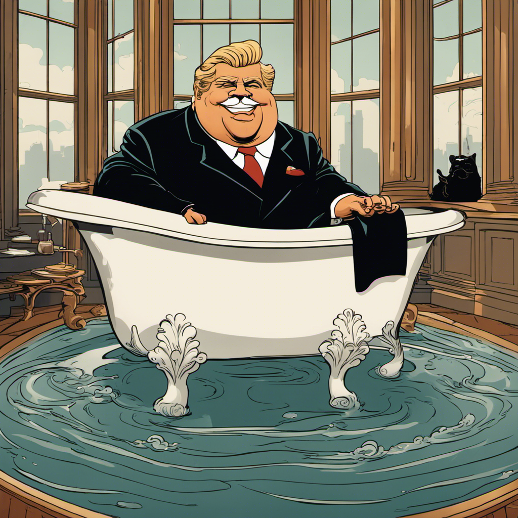 An image featuring a vintage-style bathtub with ornate claw feet, partially submerged in water