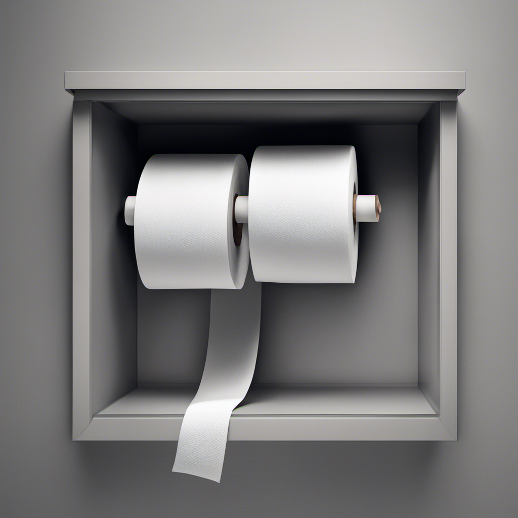An image that vividly portrays the ongoing debate of toilet paper orientation