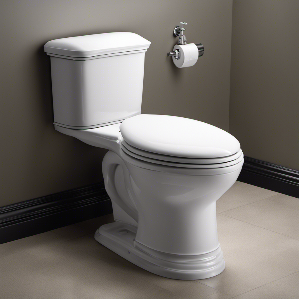 An image that captures the frustration of a partially flushed toilet, portraying a half-filled bowl with stagnant water, a weak water flow, and visible debris, emphasizing the inefficiency of the flushing mechanism