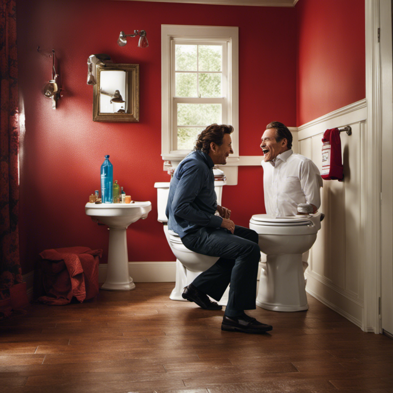 Why Him Toilet Scene Best Modern Toilet