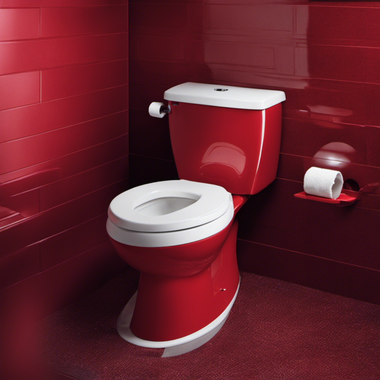 Why Put a Red Cup Under Toilet Seat Best Modern Toilet