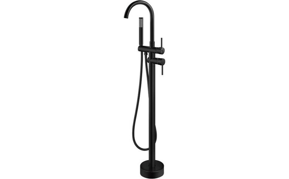 detailed review of aolemi floor mounted bathtub faucet