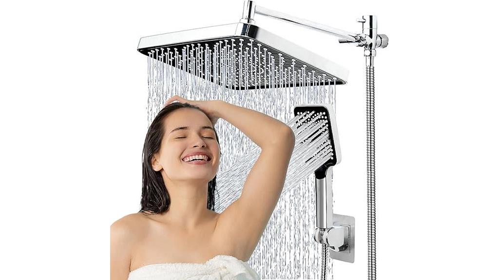 detailed review of ashwanth 14 inch rain shower head