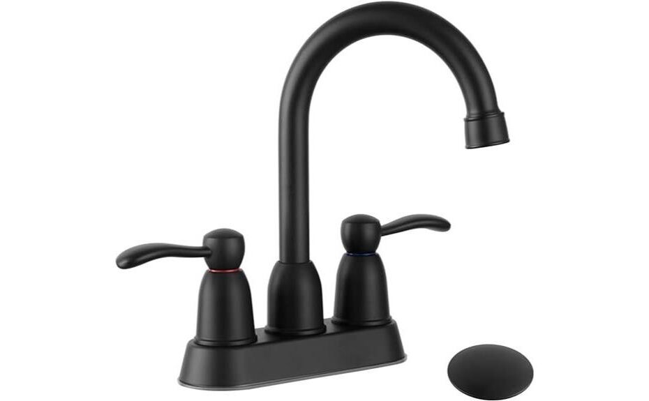 detailed review of black bathroom faucets