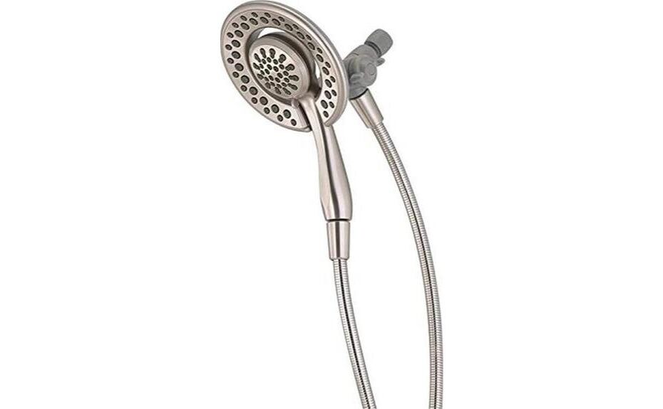 detailed review of delta faucet 4 spray in2ition shower head