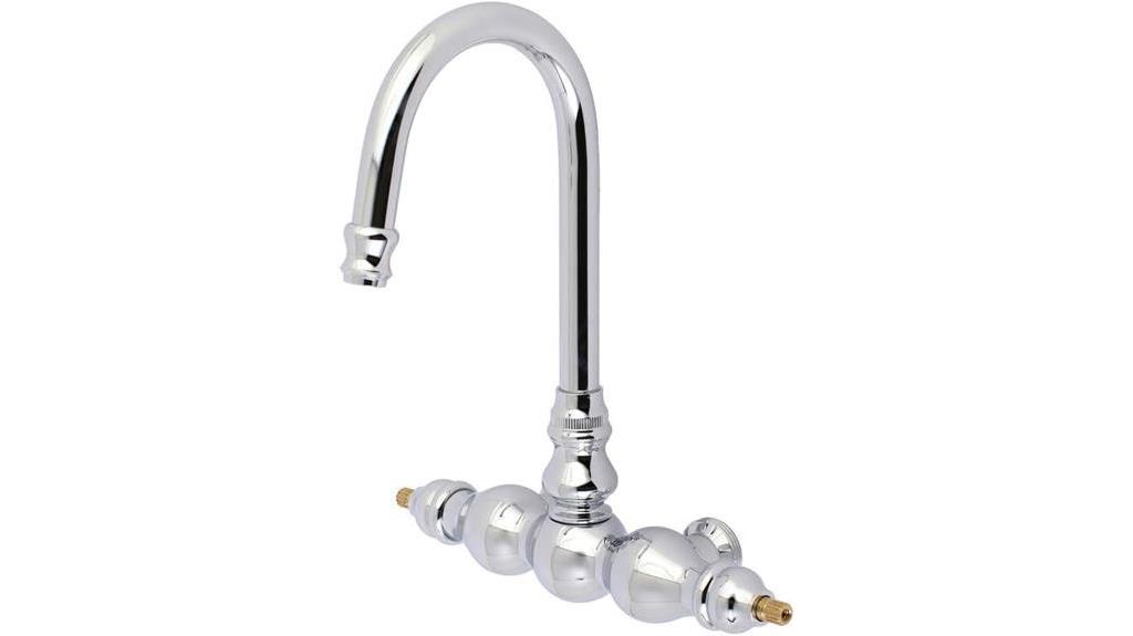 detailed review of kingston brass aqua vintage tub faucet