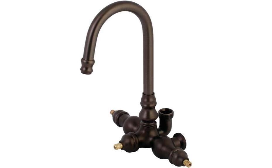 detailed review of kingston brass vintage tub faucet