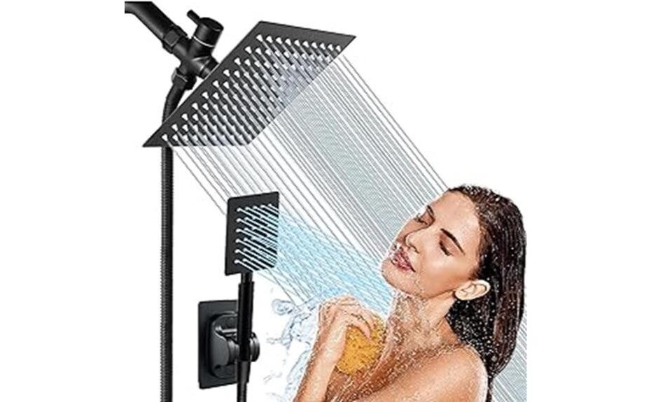 detailed review of shower head combo