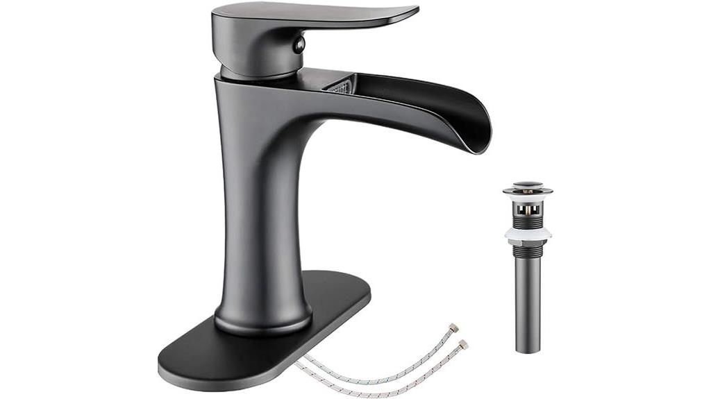 detailed review of yundoom matte black faucet
