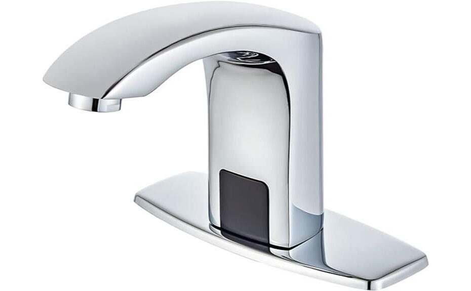 efficient touchless water faucet