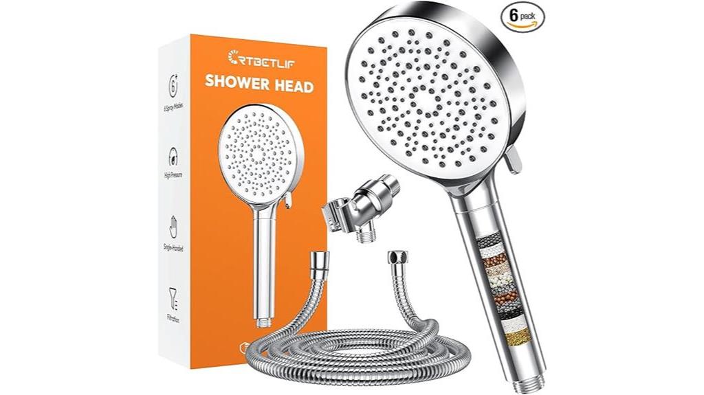 filtered shower head benefits