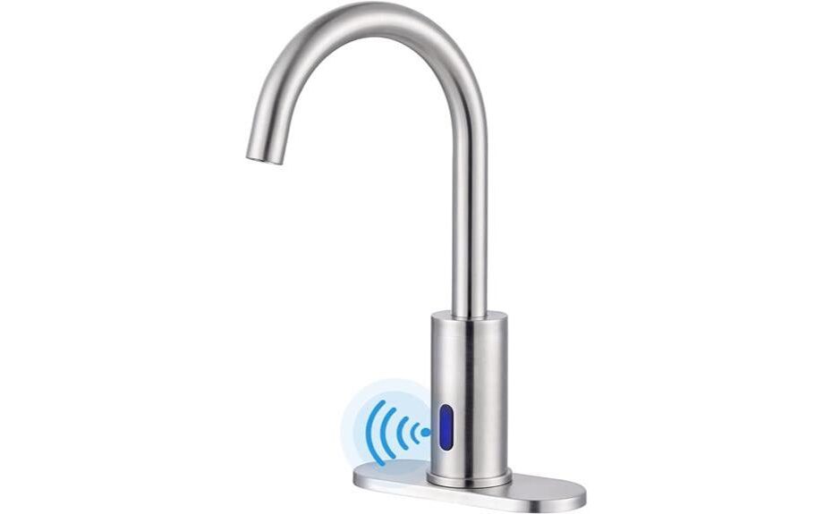 game changing touchless bathroom faucet