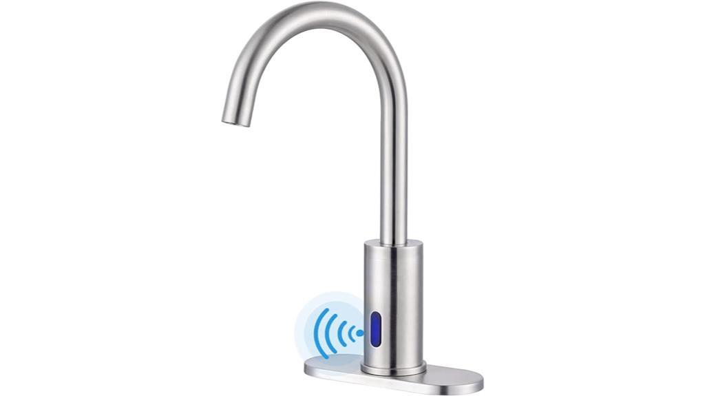 game changing touchless bathroom faucet