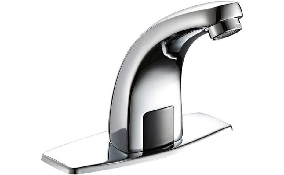 hands free faucet for bathrooms