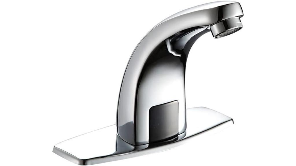hands free faucet for bathrooms
