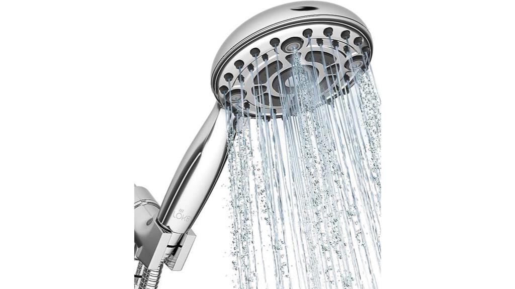 high performing and adaptable showerhead