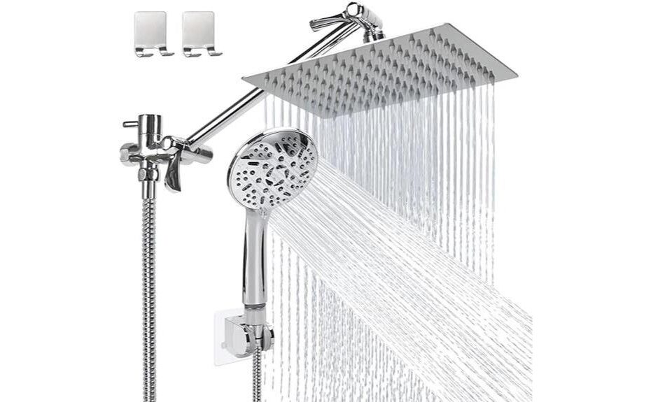 lanhado rain shower review high pressure adjustable