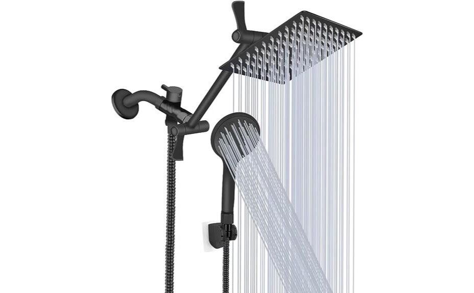 luxurious and versatile shower combo
