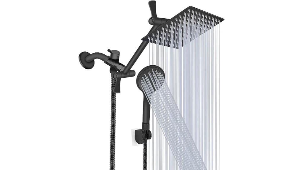 luxurious and versatile shower combo