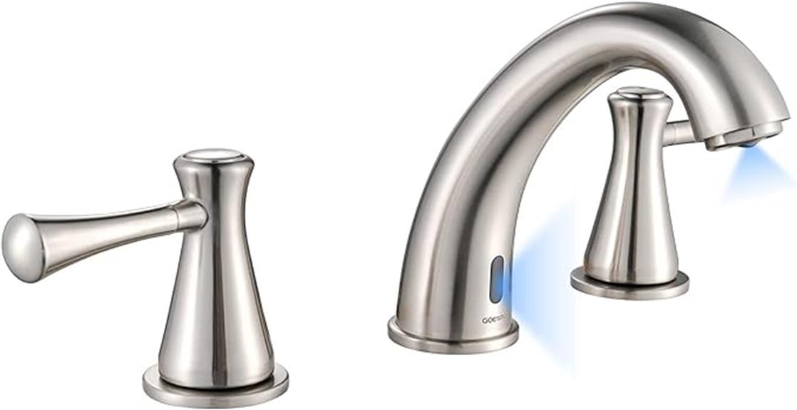 touchless faucet for bathrooms