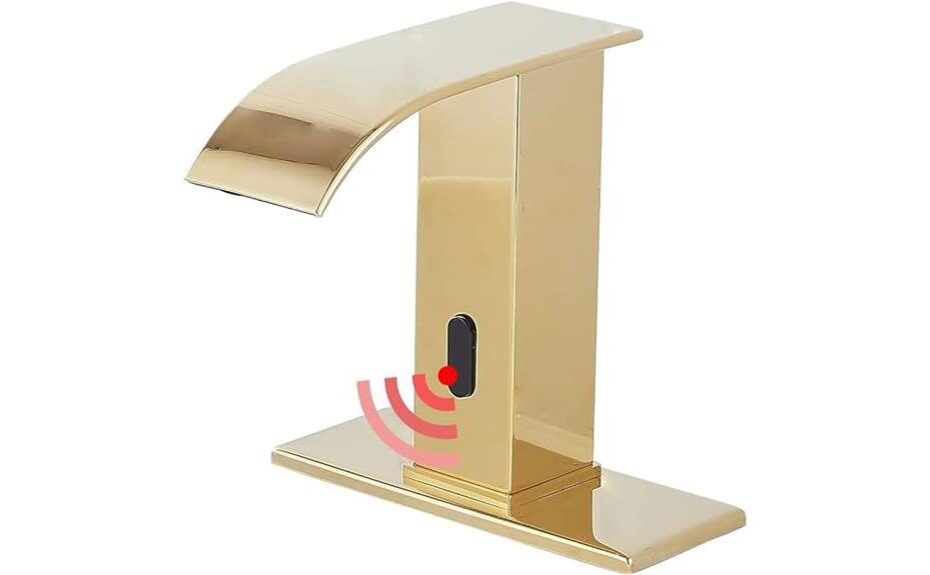 touchless faucet with sensor