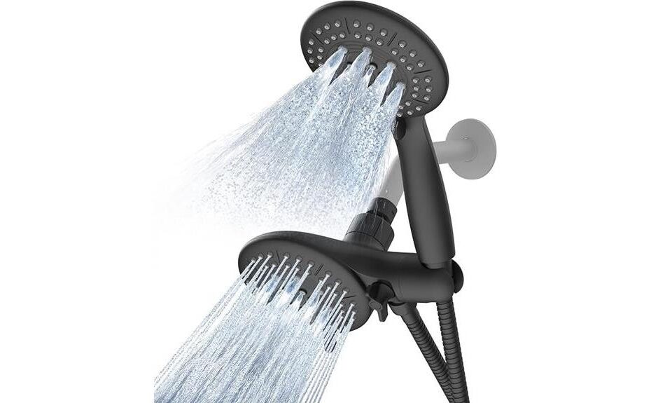 versatile and high quality shower head combo