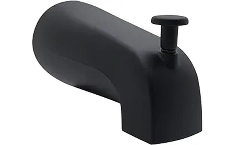 wall mounted tub spout review