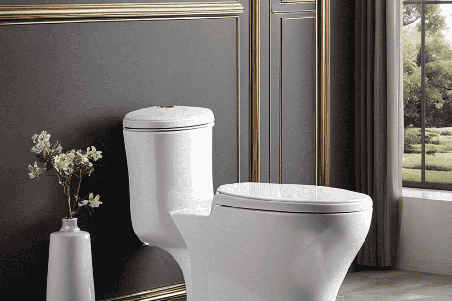 An image showcasing a high-end luxury toilet's unparalleled material quality