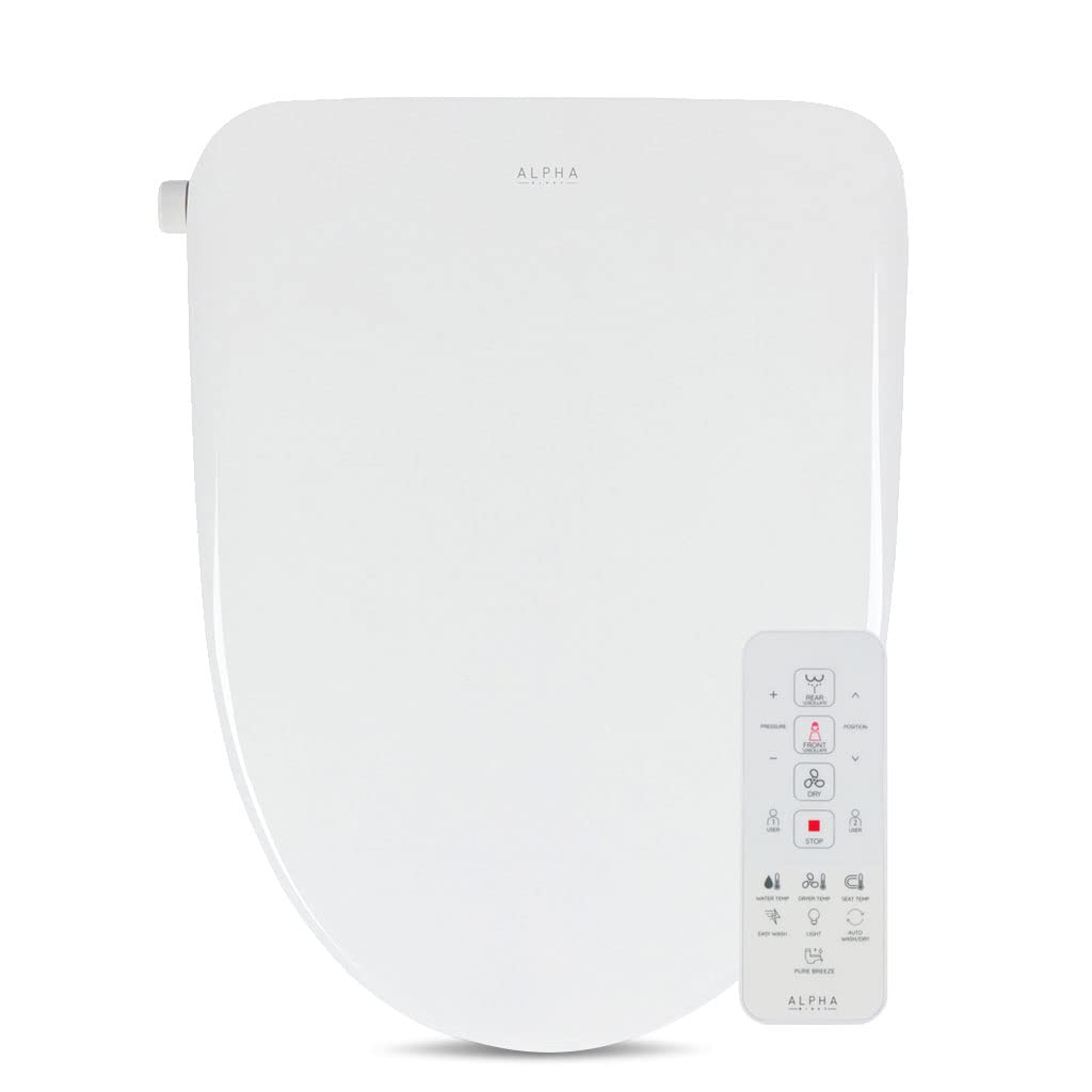 ALPHA BIDET UX Pearl Bidet Toilet Seat