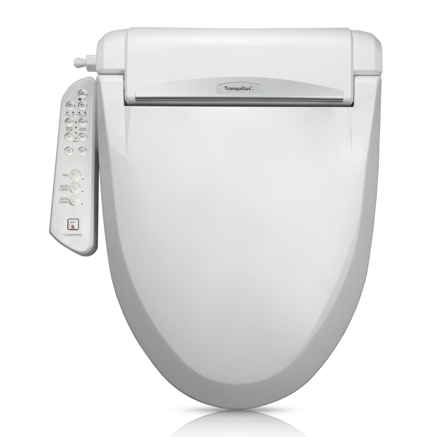 Tranquillus Essential - Water and Air Adjustable Bidet Toilet Seat