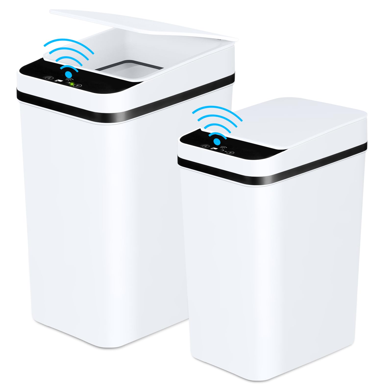 Anborry Bathroom Trash Cans with Lid