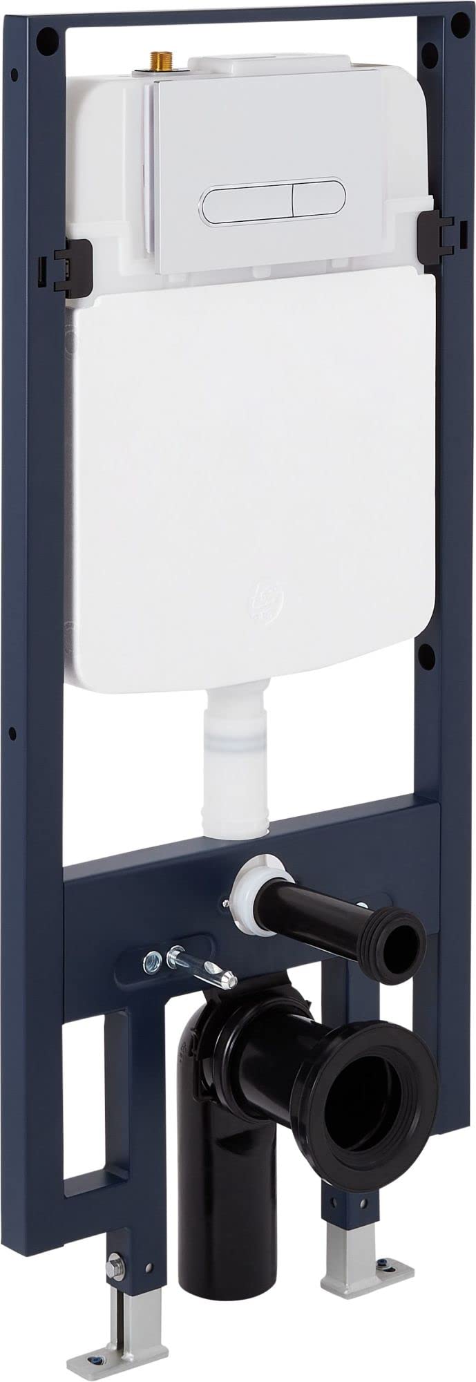 Signature Hardware 484123 Dual Flush Concealed In-Wall Tank Carrier