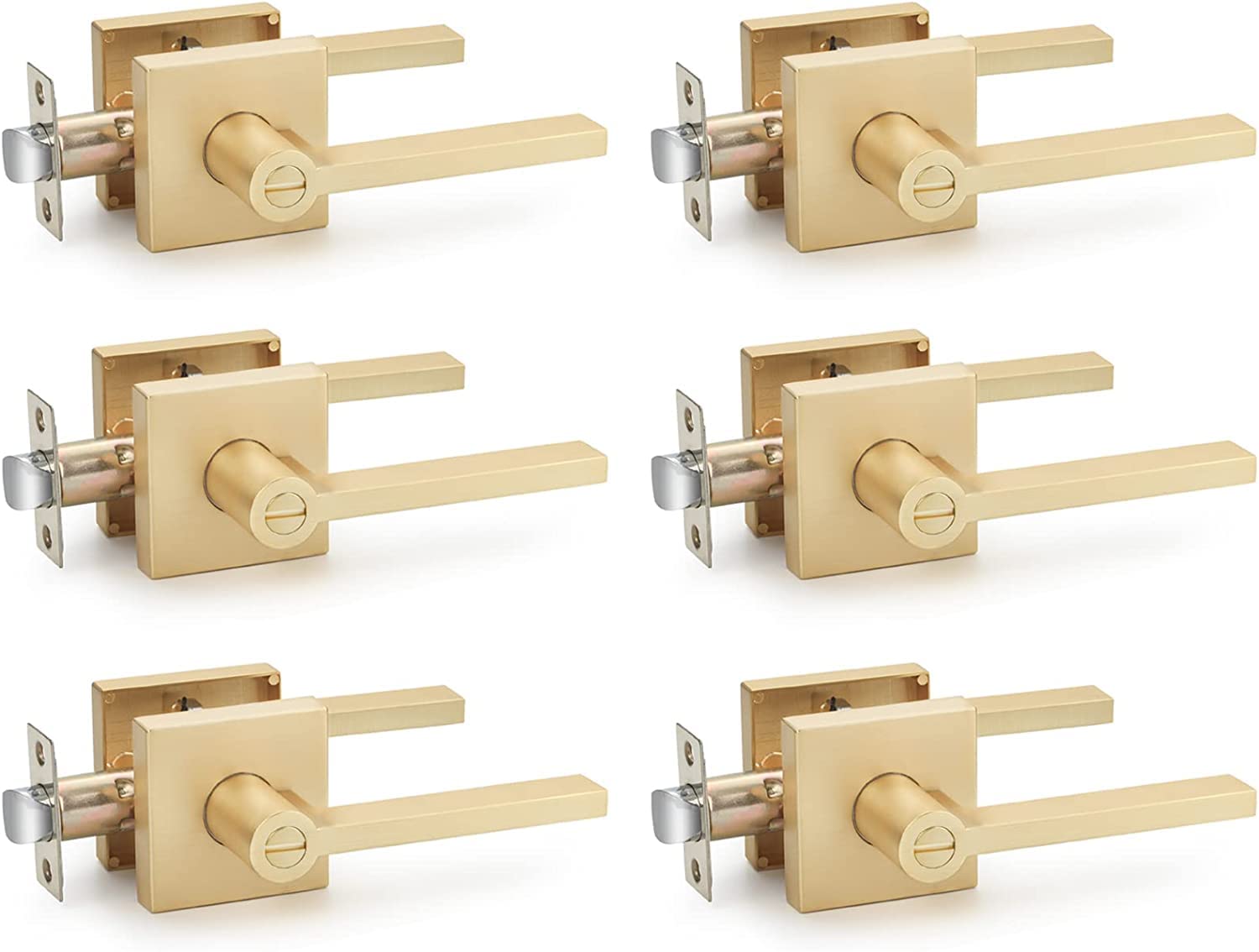 EHOMEWARE 6 Pack Door Handles