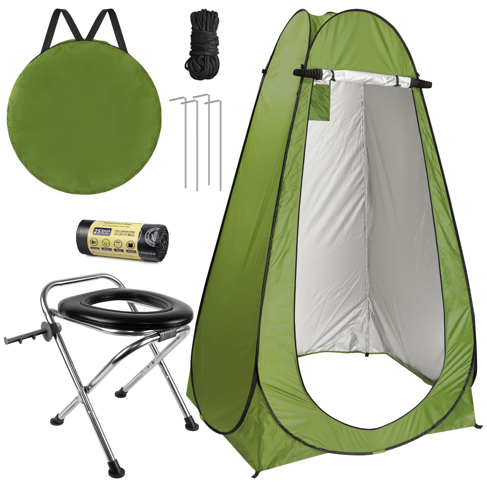 BLIKA Portable Toilet Kit