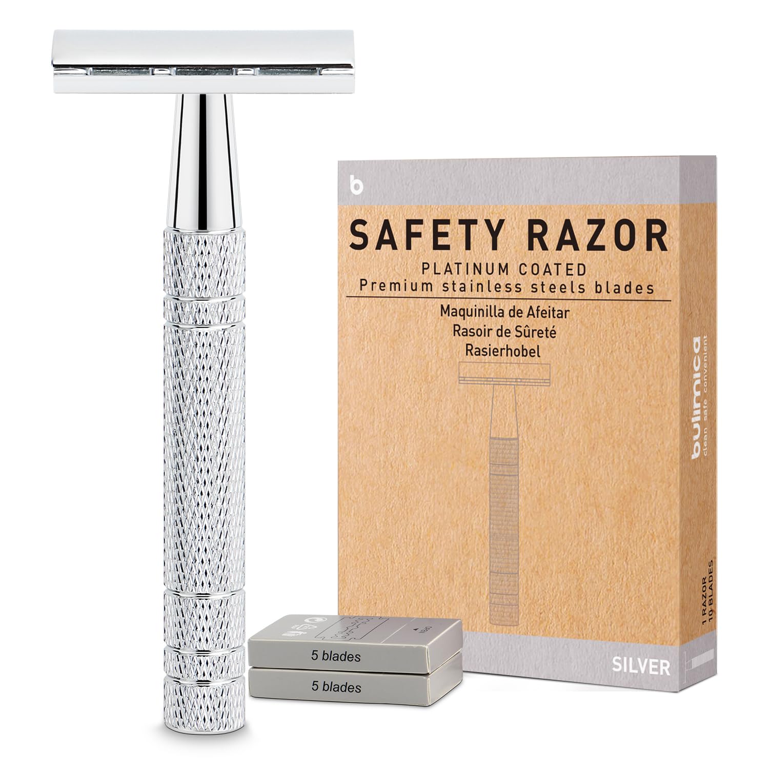 BULIMICA Reusable Double Edge Safety Razor