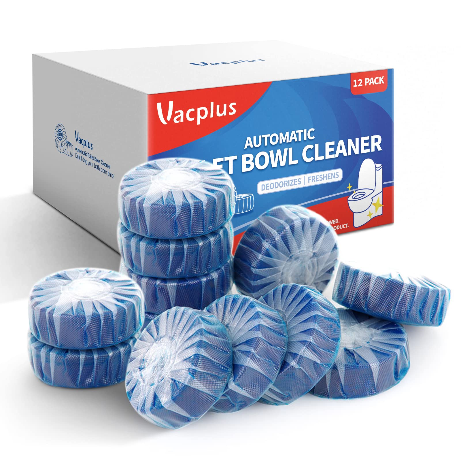 Vacplus Automatic Toilet Bowl Cleaner Tablets