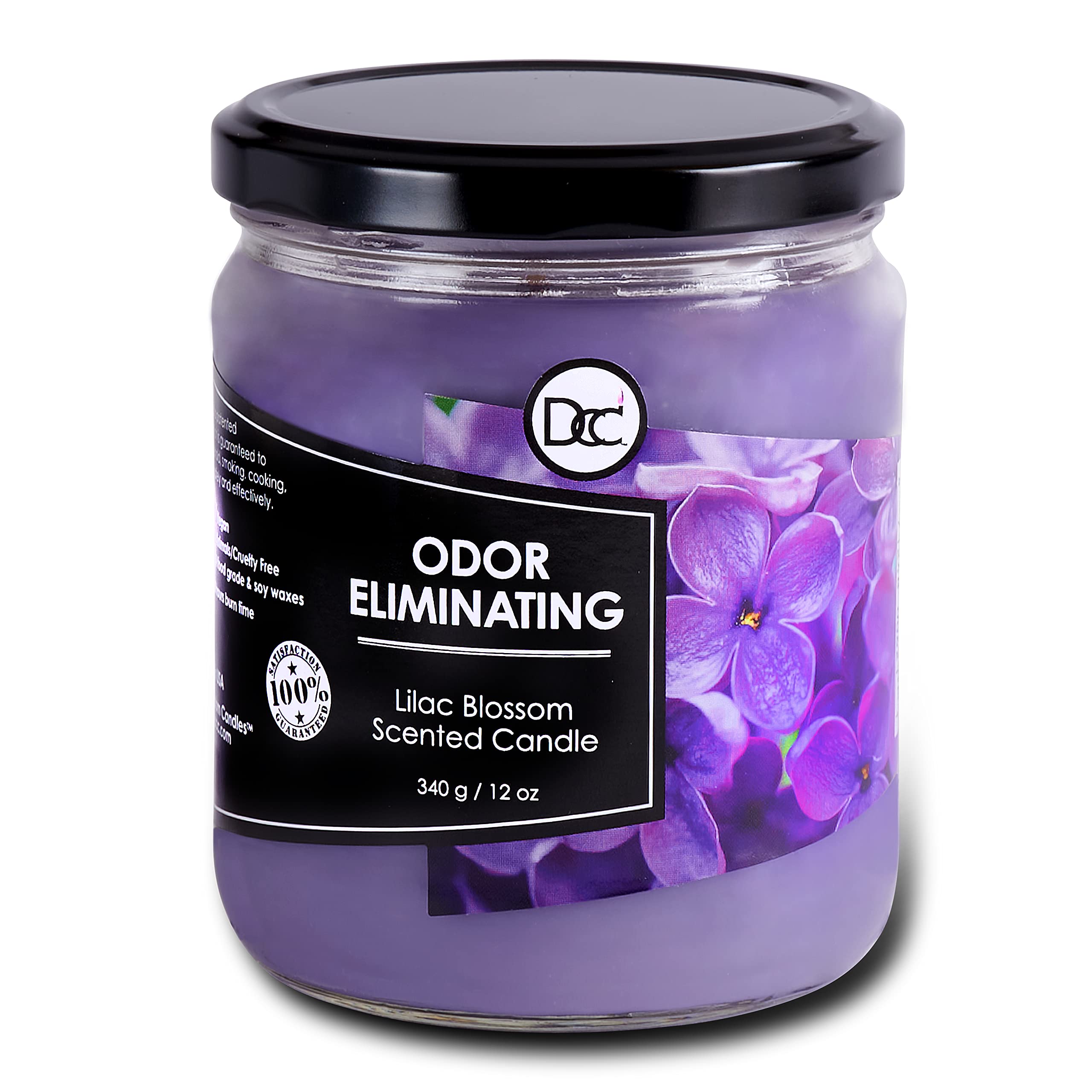 Lilac Blossom Odor Eliminating Highly Fragranced Candle