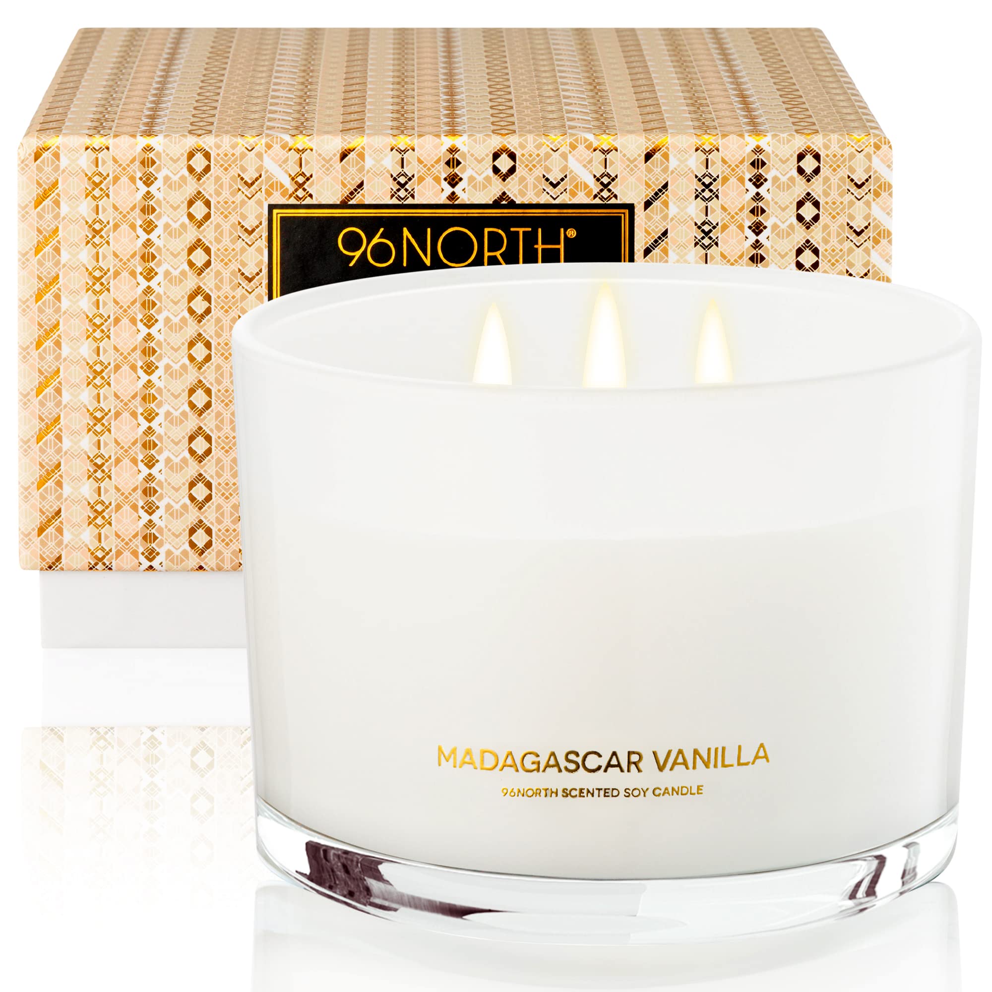 96NORTH Luxury Vanilla Soy Candle