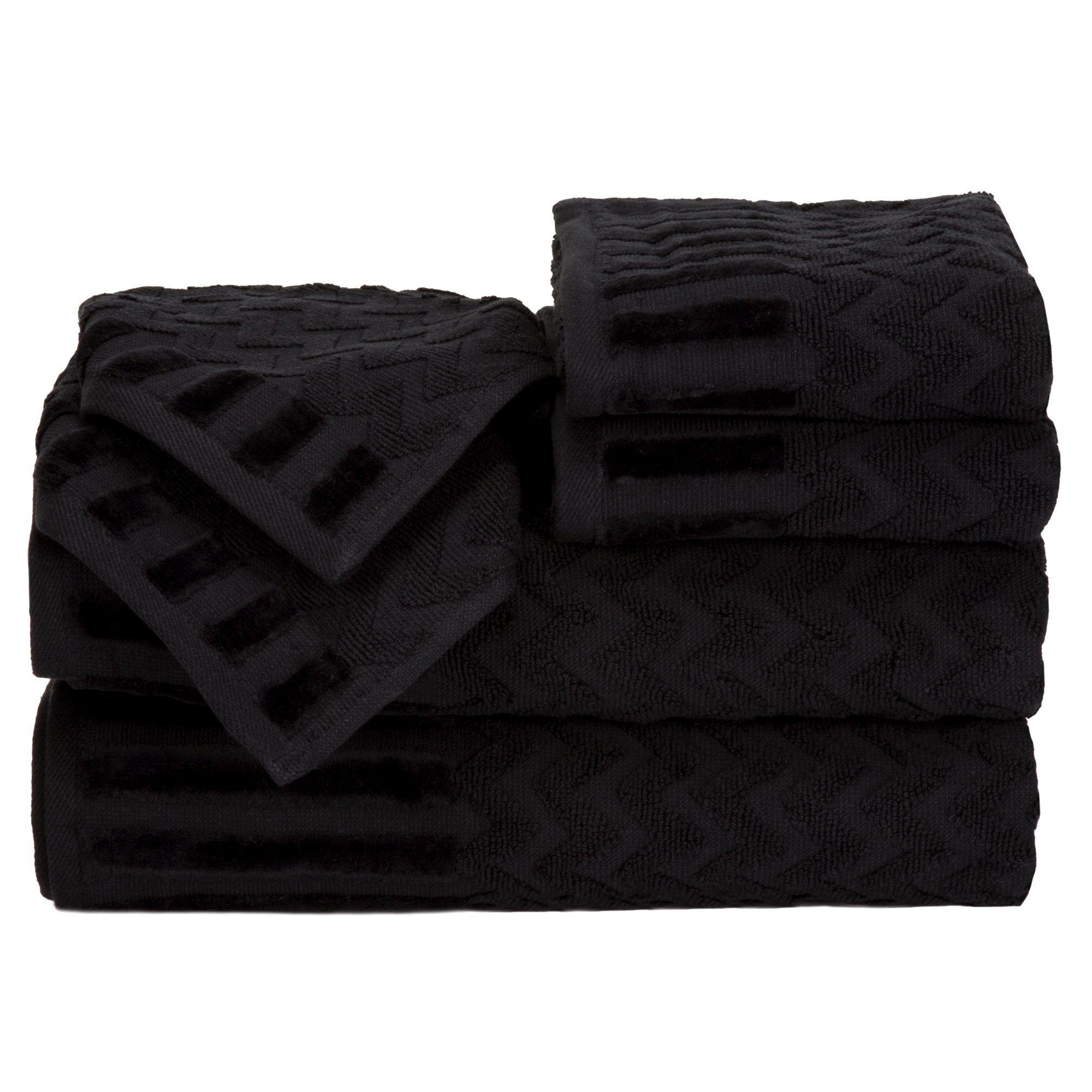 Lavish Home 6-Piece Cotton Bath Towel Set