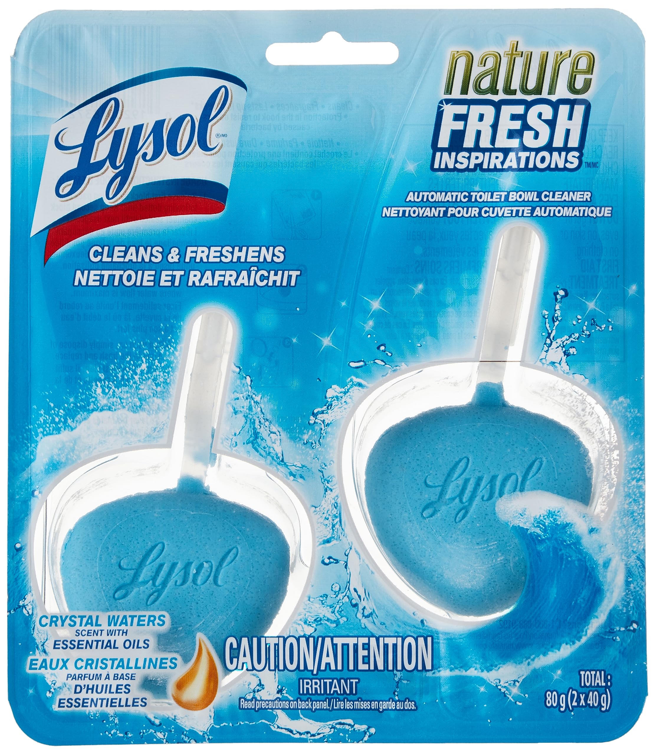 Lysol Automatic In-The-Bowl Toilet Cleaner