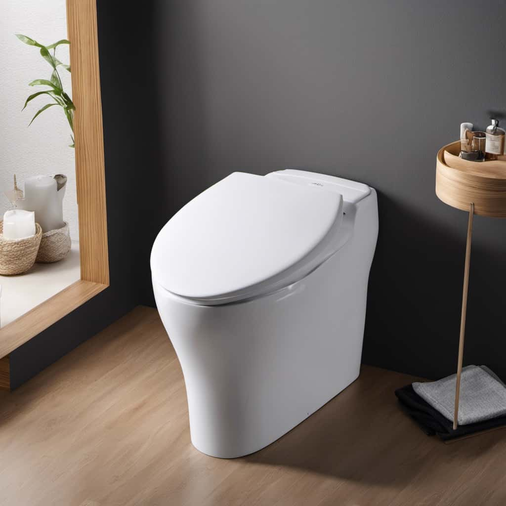 comfort height toilet with bidet