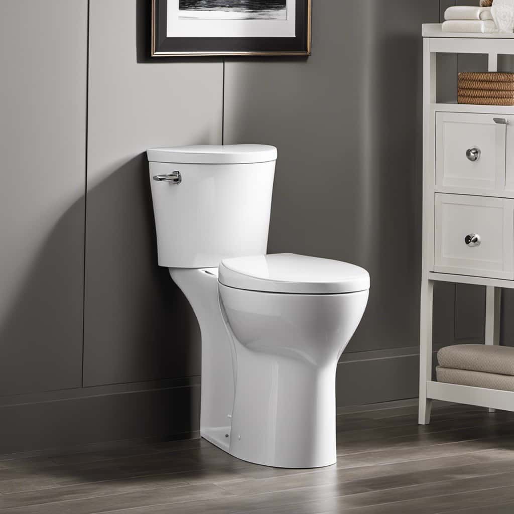 comfort height toilet with bidet