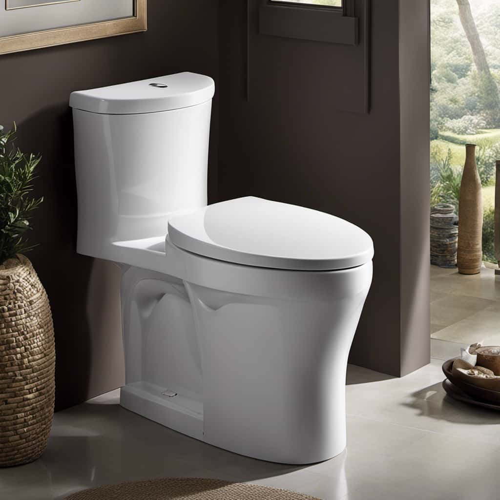 comfort height toilet with bidet