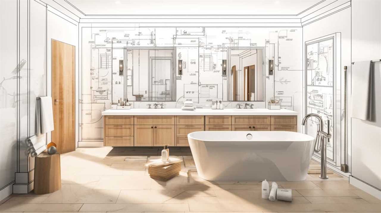 brass sconce bathroom