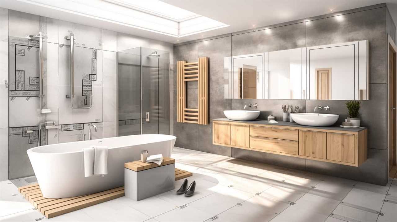 bathroom mirror