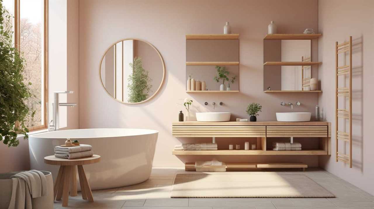 bathroom mirror