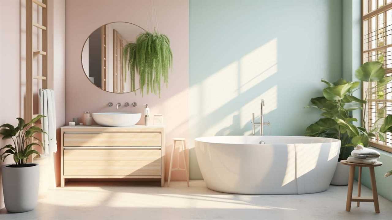 bathroom mirror