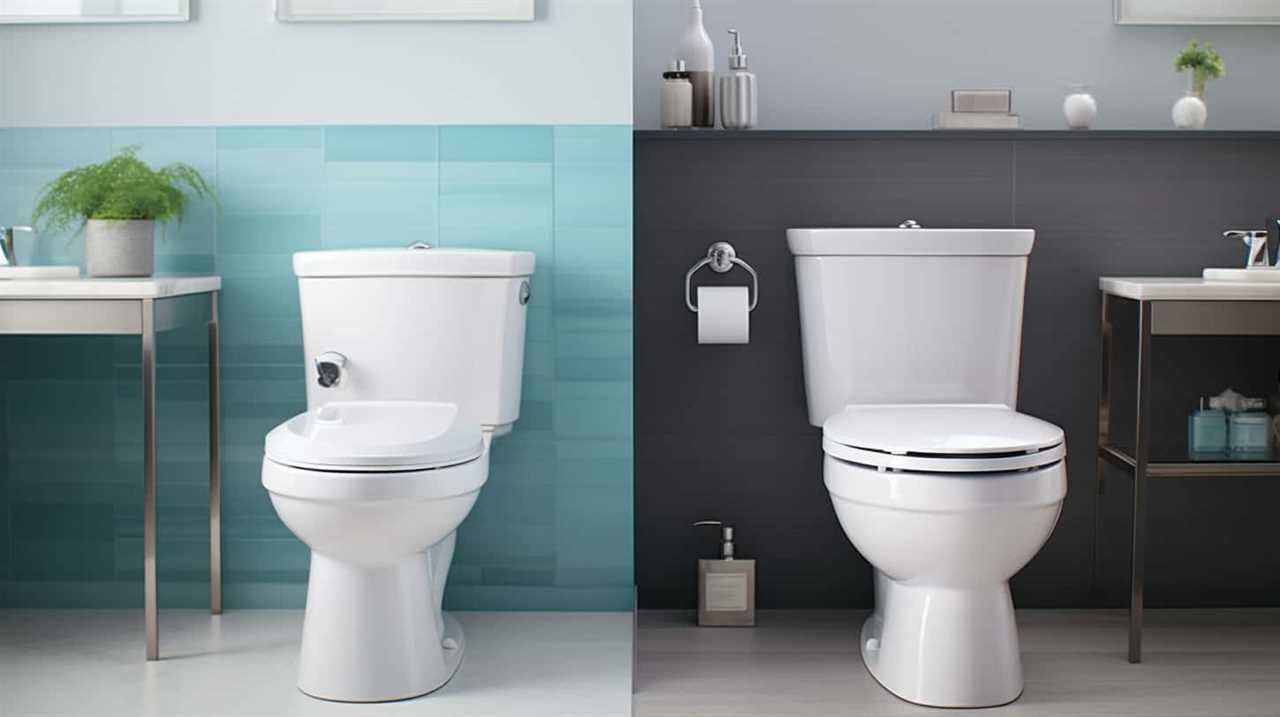 round one piece toilets